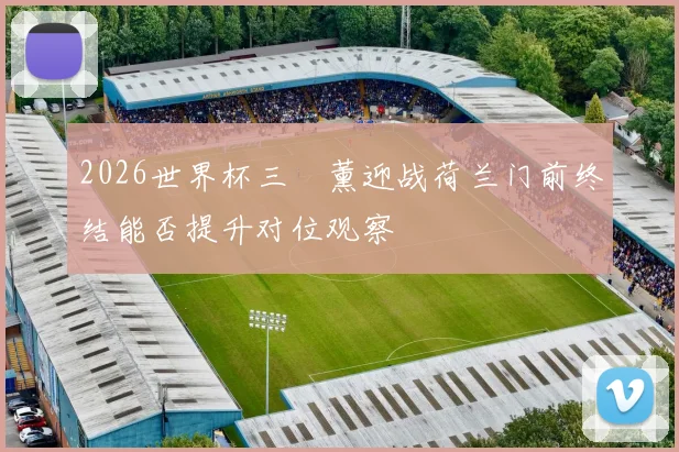 2026世界杯三笘薰迎战荷兰门前终结能否提升对位观察
